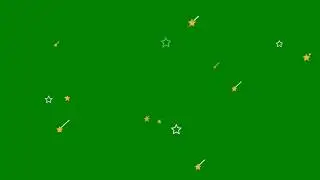 Star Green Screen Effects || Star Falling Green Screen Effects