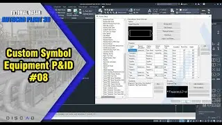 Autocad P&ID Drawing -  Custom Symbol Equipment #08
