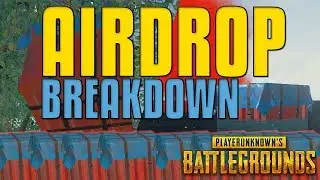100 Airdrops - Airdrop Breakdown | PUBG