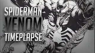 Spiderman Venom Timelapse