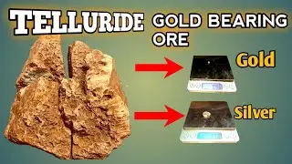 TELLURIDE ORE GOLD AND SILVER RECOVERY | GOLD BEARING TELLURIDES | TELLURIDE ORE