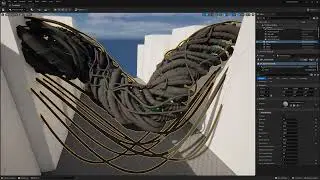 Unreal Engine - Cables Geometry Script