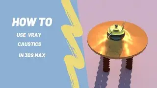 Vray Caustics | 3ds max tutorials | Tamil | SMT