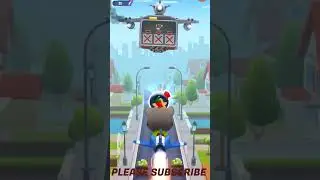 Talking Tom Gold Run : Destroyed Flying Tank Of Thief : AGAIN #gameplay #games #trending