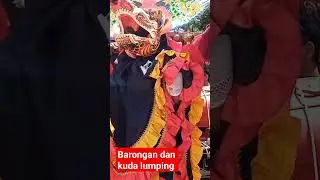 barongan dan kuda lumping di acara Tegal deso #surabayaexplorer #music #travel #surabayacity