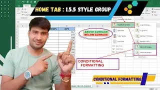 1.5.5 HOW TO USE OF ABOVE AVERAGE & BELOW AVERAGE 