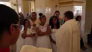 6 BATIZADO DE UMA SÓ VEZ | IGREJA MATRIZ  DE TUCANO | NOSSA SENHORA SANTANA
