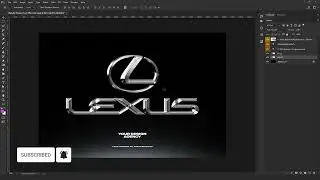 Realistic Metal Chrome Text Effect [PSD]