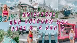 UNIVERSAL AND VOLCANO BAY🌎🌋 FLORIDA VLOGS 2022