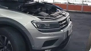 Замена штатной акустики в Volkswagen Tiguan