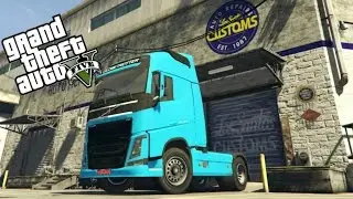 GTA 5 Mods : Volvo FH 750 2014 (ФУРА МЕГА Быстрая 500 Км/ч)