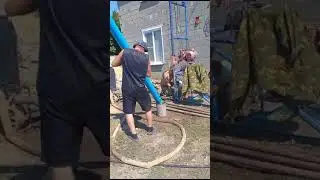 Обсадка скважины)