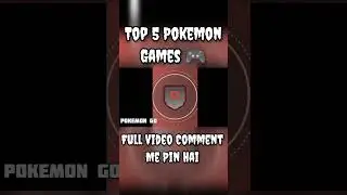 Top 5 Pokemon Games For Android Mobile In 2023 | 5 Best (Offline/Online) Pokemon Games 