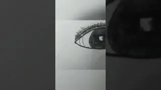 Realistic eye drawing 👁#pencilsketchdrawing 👁