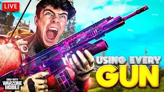 USING NEW GUNS in Warzone Mobile...