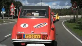 2CV rijden met PV Het Genoegen