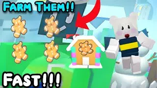 How to Farm GINGERBREAD BEARS [20+ PER DAY] | Bee Swarm Simiulator