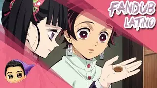 Kimetsu no Yaiba | Tanjiro se despide de Kanao | Fandub Latino