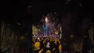 New year celebration in France 🇫🇷 2024 #fireworks #2024 #newyear2024 #paris  #travel #france