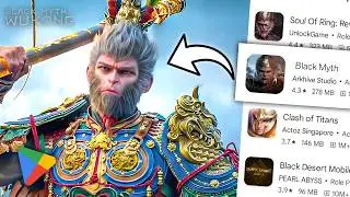 I Found BEST Black Myth Wukong Like Games in MOBILE