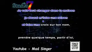 une croix sur ton nom - karaoke