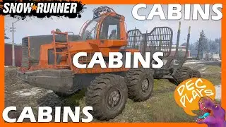 Cabins Cabins Cabins Cabins - Let's Play Snowrunner Season 11 - Scandinavia (08)