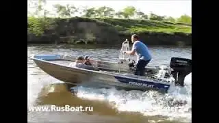 Лодка РУСБОТ 52 JON JET + Сузуки 40 с водомётом