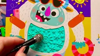 ASMR 🎤 Sensory Books + Mini Mic 🙀🫠