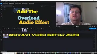 Add The Overload Audio Effect In Movavi Video Editor 2023