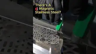 🧲 Stainless Steel ID: Magnetic or Not? #scrapmetal #metalrecycling