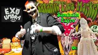 COME VEND WITH ME AT THE SATANIC FLEA MARKET! + a lil spicy haul!