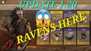 👀 Raven Is Here Update 1.20 First look + New map 👀