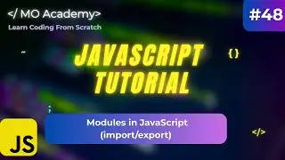 Modules in JavaScript Explained | import & export Tutorial Step-by-Step (2025–2026)