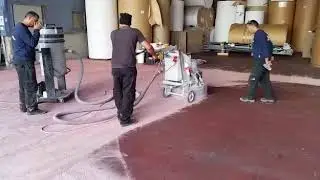 ליטוש בטון לפני ציפוי אפוקסי-שחר אפוקסי בע