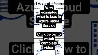 What is Iaas cloud service in Az900 Fundamentals #az900 #cloudserver #azure #technology #microsoft