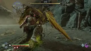 God of War Ragnarök: Punching Gna To Death GMGOW No Damage