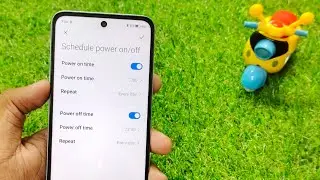 Redmi 13 5G Schedule Power On Off  | Redmi 13 Automatic On Off Settings