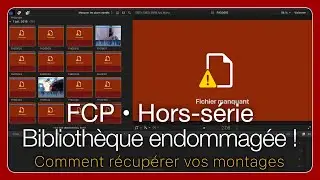 Réparer une Bibliothèque endommagée • Final Cut Pro