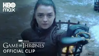 Arya Stark Fights Brienne of Tarth | Game of Thrones | Max
