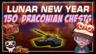 𝗢𝗽𝗲𝗻𝗶𝗻𝗴 𝟭𝟱𝟬 "𝗗𝗿𝗮𝗰𝗼𝗻𝗶𝗮𝗻 𝗖𝗵𝗲𝘀𝘁𝘀" --- RNGesus Giveth? Lunar NY2024 || World of Tanks