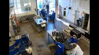 Here, fluid concrete starts to work its way from the drum of a truck mixer and into an MSc thesis
