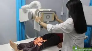 Large column X ray machine  MSLHX06 a skinny girl can push! DR X-ray operation