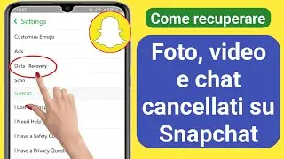Come recuperare foto, video e chat cancellati su Snapchat (2024) | Recupera i messaggi Snapchat