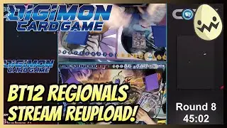 Digimon Card Game: CoreTCG BT12 Regionals Livestream Reupload!