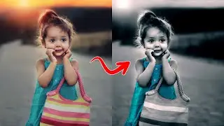 Simple SELECTIVE COLOR EFFECT Photoshop Tutorial | Photo Manipulation For Beginners Photoshop