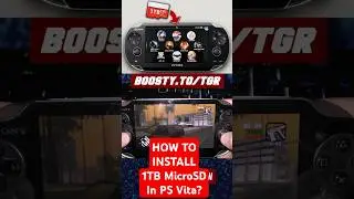 УСТАНОВКА SD2VITA И MICROSD 1ТБ НА PS VITA #PSVita #sd2vita #microSD