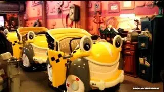 HD - Roger Rabbit's the Ride POV - Car Toon Spin - Full Ride-Through - Great Low light Footage