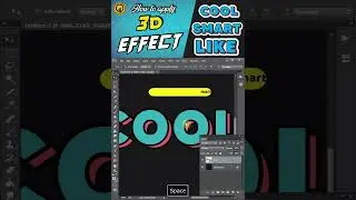 How To Apply 3D Word Effect In Photoshop 2023 !