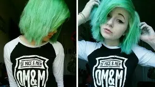 Dying My Hair Green