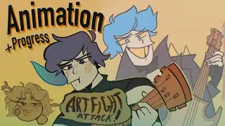 Artfight Attack Animation ( plus progress)